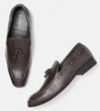 Mast & Harbour Brown Semiformal Slip Ons Men