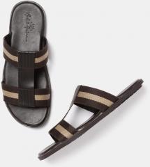 Mast & Harbour Coffee Brown Comfort Sandals girls