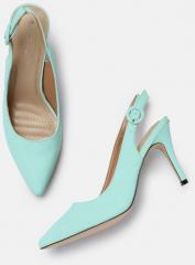 Mast & Harbour Green Solid Sandals women