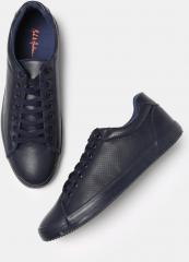 Mast & Harbour Navy Perforated Sneakers men