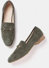 Mast & Harbour Olive Regular Loafers women