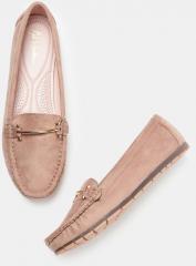 Mast & Harbour Pink Loafers Casual Shoes women