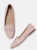 Mast & Harbour Pink Solid Ballerinas Women