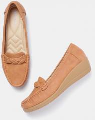 Mast & Harbour Tan Regular Loafers women