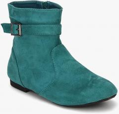 Mb Collection Ankle Length GREEN BOOTS women