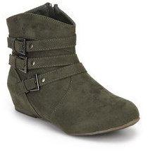 Mb Collection Ankle Length Olive Boots women