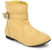 Mb Collection Ankle Length Yellow Boots women