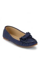 Mb Collection Blue Moccasins women