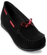 Meriggiare Black Moccasins women