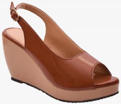 Meriggiare Brown Wedges women