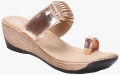 Meriggiare Gold Sandals women