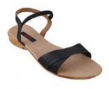 Metro Black Sandals women