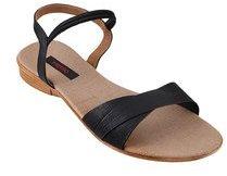 Metro Black Sandals women