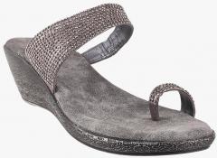 Metro Steel Grey Sandals women