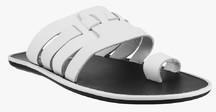 Metro White Slippers men