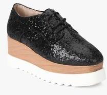 Mft Couture Black Glitter Lifestyle Shoes women