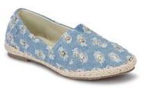 Miss Bennett Blue Moccasins women