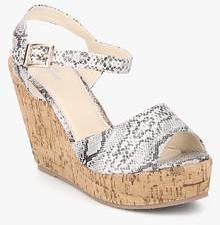 Miss Bennett London Grey Wedges women