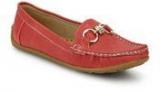 Miss Bennett Red Moccasins Women