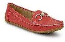 Miss Bennett Red Moccasins women