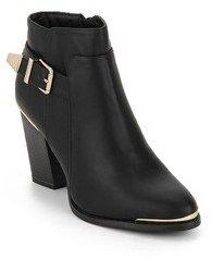 Miss Selfridge Angus Ankle Length Black Boots women