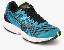 Mizuno Spark Aqua Blue Running Shoes men