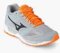 Mizuno Synchro Mx Grey Running Shoes men