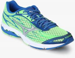 Mizuno Wave Catalyst Green Running Shoes men