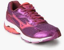 Mizuno Wave Connect 3 Purple Running Shoes women