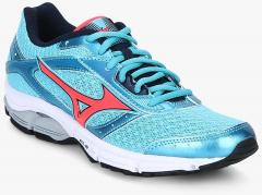 Mizuno Wave Impetus 4 Blue Running Shoes women