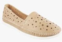 Mochi Beige Moccasins women