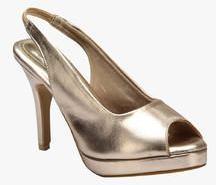 Monrow Golden Stilettos women