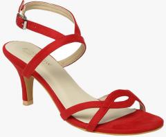 Monrow Red Sandals women