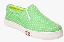 Msc Green Casual Sneakers women