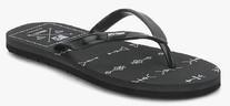 Mtv Black Flip Flops women