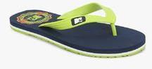 Mtv Green Flip Flops men