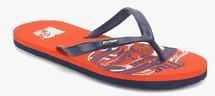 Mtv Navy Blue Flip Flops women