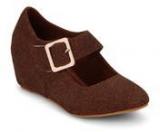 My Foot Brown Wedges Women