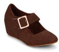 My Foot Brown Wedges women