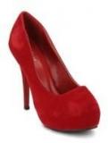 My Foot Red Stilletoes women