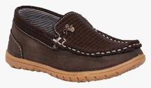 Naughty Ninos Brown Loafers boys