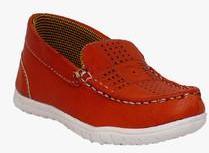 Naughty Ninos Red Loafers boys