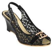 Nell Black Wedges women