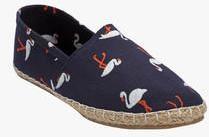 Nell Navy Blue Moccasins women