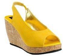 Nell Yellow Wedges women