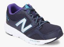 New Balance 490V3 Navy Blue Running Shoes women