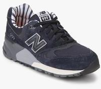 New Balance 999 Navy Blue Sporty Sneakers women