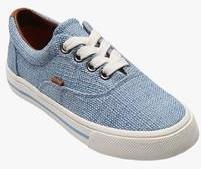 Next Blue Textile Lace Up Shoes boys