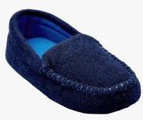 Next Felt Navy Blue Loafers boys