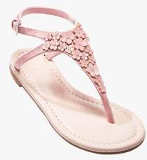 Next Flower Toe Thong Sandals girls